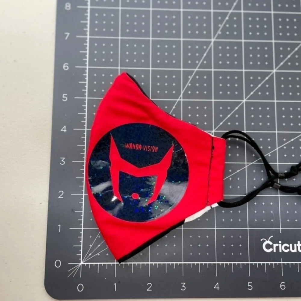 Scarlet witch face mask wandavision